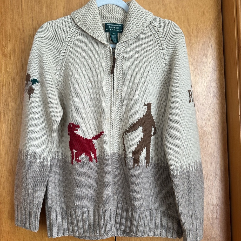 Lauren Ralph Lauren Vintage Hunting Cardigan